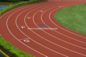 Wholesale EPDM Eco Sports Flooring Track Multicolor Flooring Material High Strength from china suppliers