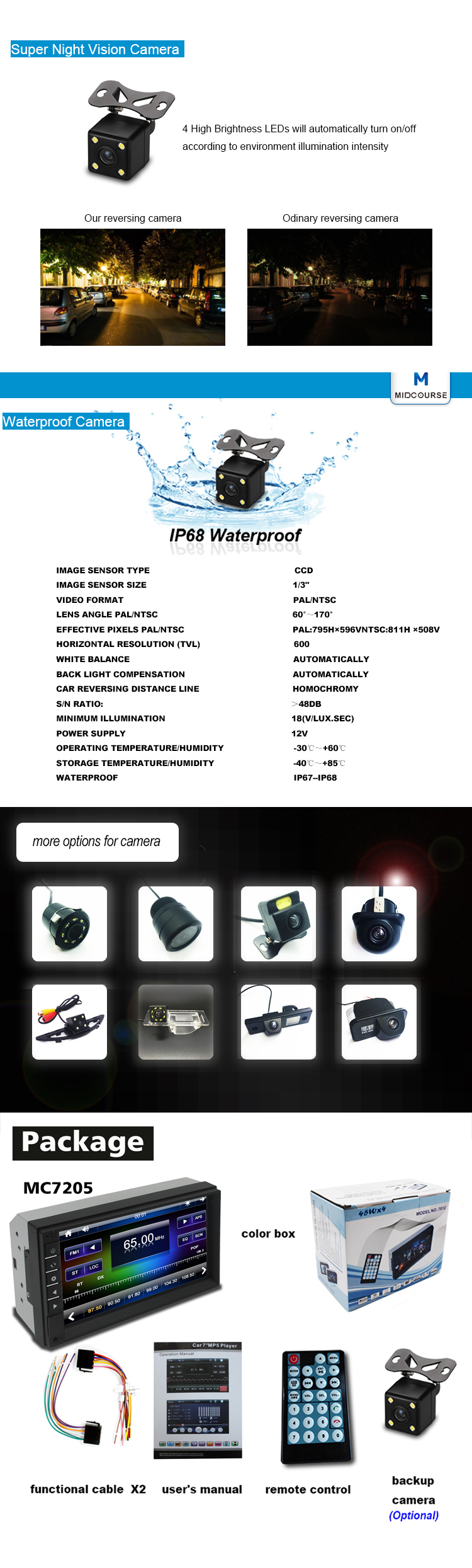 1080P 2 Din Car Stereo Android Car Stereo Double Din With Mobile Phone Interconnection Control