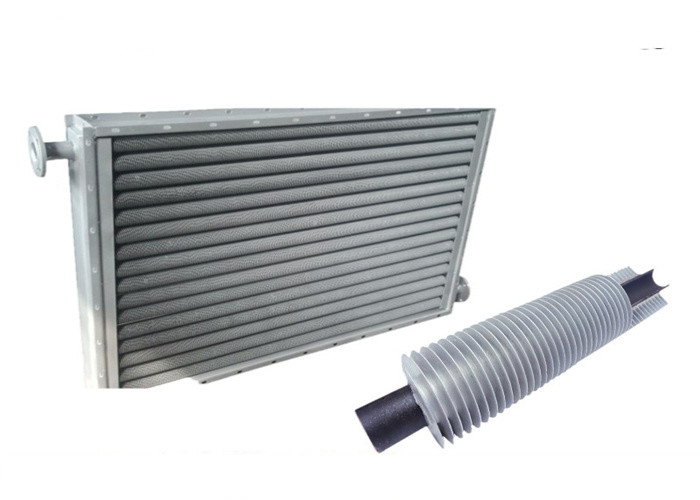 SQR Series Auxiliary Machine 512mm Finned Tube Heat Exchanger For Fresh Produce
