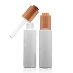 Customized Essential Oil Press Push Dropper Bottle Serum Package 30 Ml Glass