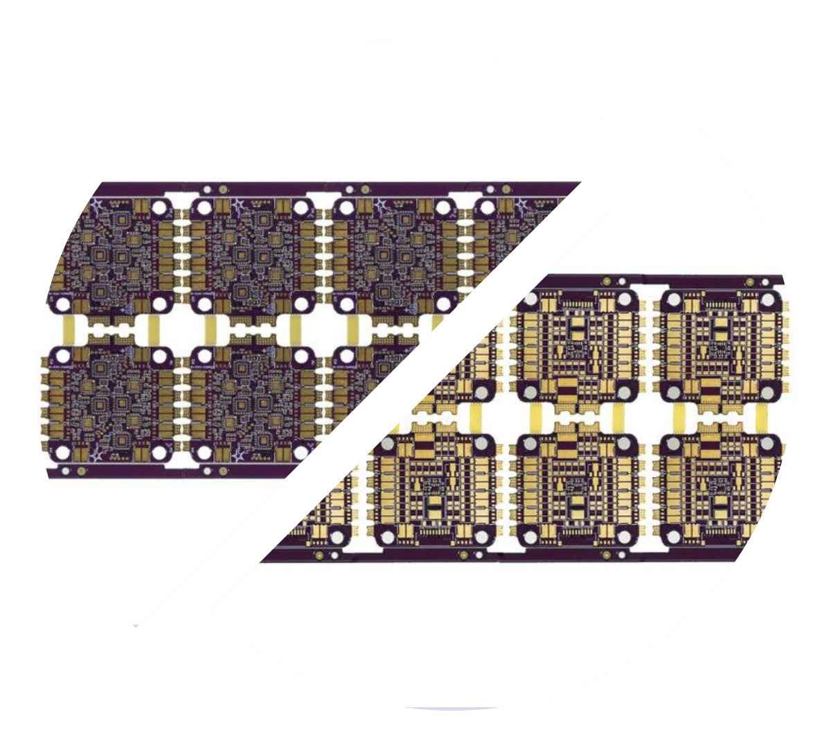 High Frequency HDI Pcb Printed Circuit Board 8 Layer 2.4mm 2oz FR4 TG170