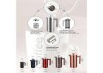 1000ml 34oz Red Color Paint Double Wall Stainless Steel French Press With Extra