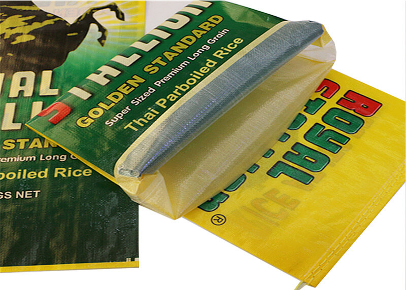 High Strength Durable Woven Polypropylene Feed Bags Leak Resistant