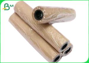 Wholesale 100% Virgin 70g 120g Unbleached Brown Kraft Paper Roll For Shopping Bag from china suppliers