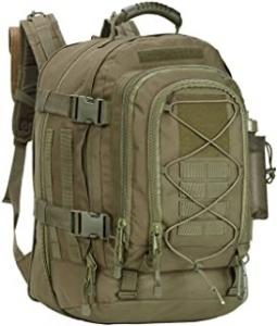 China Expandable 60l Tactical Military Camping Backpack Oxford Material on sale