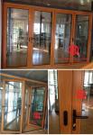 aluminum extrusion profile heat insulation bi-fold door,MultiSashes Non Thermal