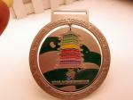 OEM Zinc Alloy Personalised Marathon Medal 2.5mm Thickness