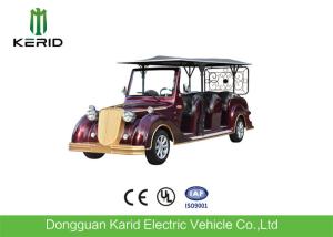 Wholesale Romance Red Electric Vintage Cars , Tourist Classic 8 Passenger Golf Cart from china suppliers