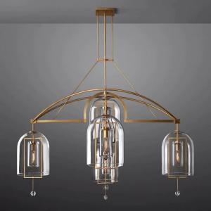 Buy cheap Hotel Brass Ceiling Chandelier AC 85-265V from wholesalers