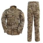 Customizable Polyester/Cotton Men's Camouflage Work Training Suit for Outdoor