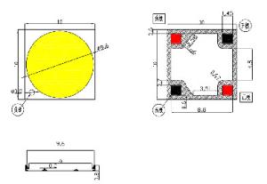 Wholesale Highbay Lights EMC SMD LED Chip White Color 8000K 108V 14W from china suppliers