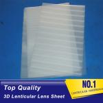 Ultrathin lenticular film 0.25mm thickness 160 lpi 3d lenticular foils flip