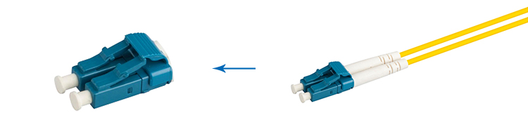 IG07-01 Single Mode Fiber Optic Patch Cord , Durable Duplex Patch Cord