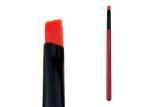 Multiple Color Wood Handle Eye Brow Brush Red Nylon Hair 120mm Length