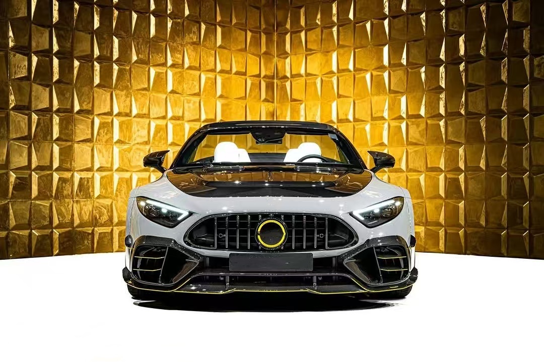 SL63 Mercedes Benz Body Kit 2015 - 2016 MSY Hood Spoiler For Car Wheel Arch
