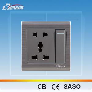 Wholesale LK6050 5 pin1gang electrical universal socket from china suppliers