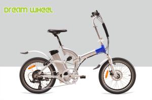 Wholesale 36V 250W Folding Electric Bike Full Suspension EN15194 With Shimano Derailleur from china suppliers