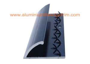 Wholesale Black Aluminium Metal Carpet Transition Strip / Edging / Threshold Powder Coating from china suppliers