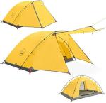 KAZOO 2／4 Person Camping Tent Outdoor Waterproof Family Large Tents 2/4 People