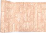 Soft Non - Woven 3D Texture Brick Effect Wallpaper For Living Room Decoration ,