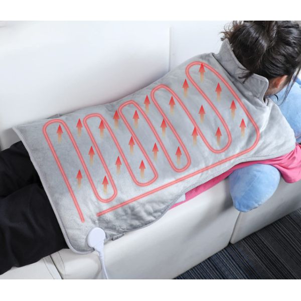 Multi Functional Heating Shoulder And Neck Protection Electric Heating Shawl Warm Blanket Heating Pad In Winter