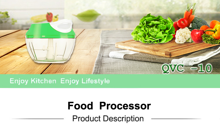 Multifunctional PP Housing Kitchen Vegetable Chopper 250ML SS420 Eco Friendly