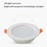 LED Fixed Recessed Round Downlight Anti Glare Downlights