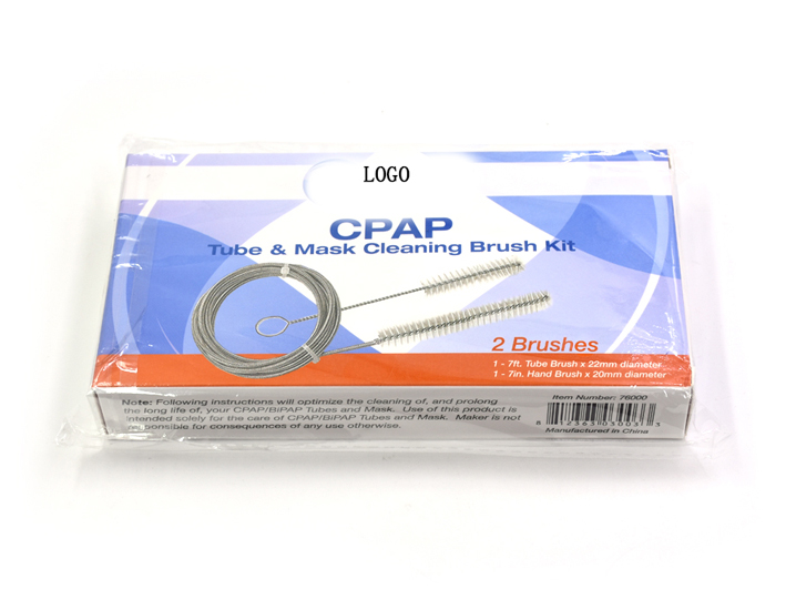 Flexible SS Handle Nylon Bristle Tube Cleaning Brush