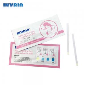 China 99% Accuracy Rapid Test Cassette Breastmilk Alcohol Test Strips on sale