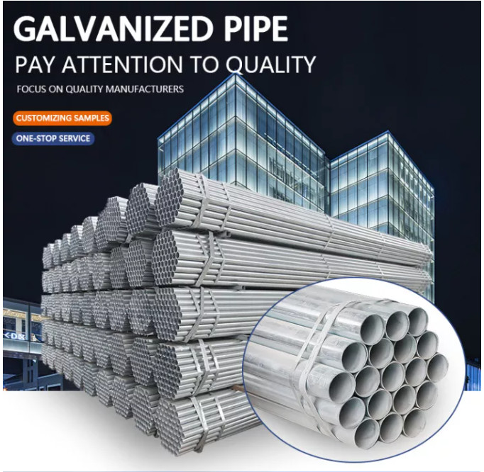 API 5L Structural Fluid ERW Gi Pipe