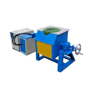 Wholesale Induction Heating Unit 110kw Melting Frunace Manual Tilting For 50 Kg Steel from china suppliers