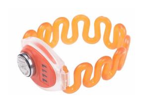 China Diameter 65Mm ABS RFID Wristbands For Guard Tour System on sale