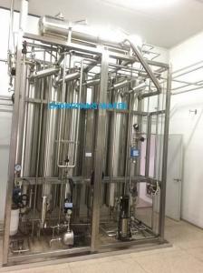 Wholesale Water Distiller Unit 6 Effects Distilled Water For Plants For Injection CE from china suppliers