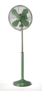 Wholesale 30cm 40W Antique Retro Floor Fan 4 Aluminium Blade 3 Speed AC Copper Motor from china suppliers
