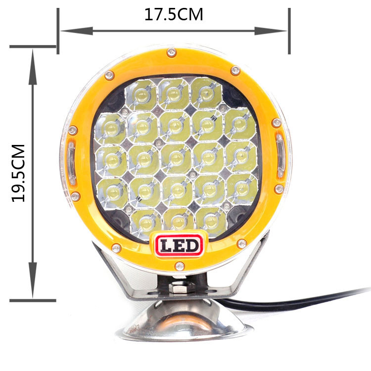 Super Bright Round 7-inch 63W Auto LED Work Light 63W LED Driving Light/Car Accessories