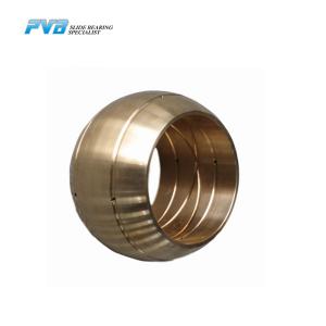 Wholesale Spherical Solid Bronze Bearing Brass Oil Lubricated Bronze Bearings from china suppliers