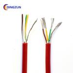SIHF Flexible Silicone Wrap 4 Cores Shielded Cable 450V 750V