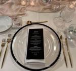 Clear Glass Beaded Charger Plates Wedding Event Gold Silver 32cm/27cm/21cm