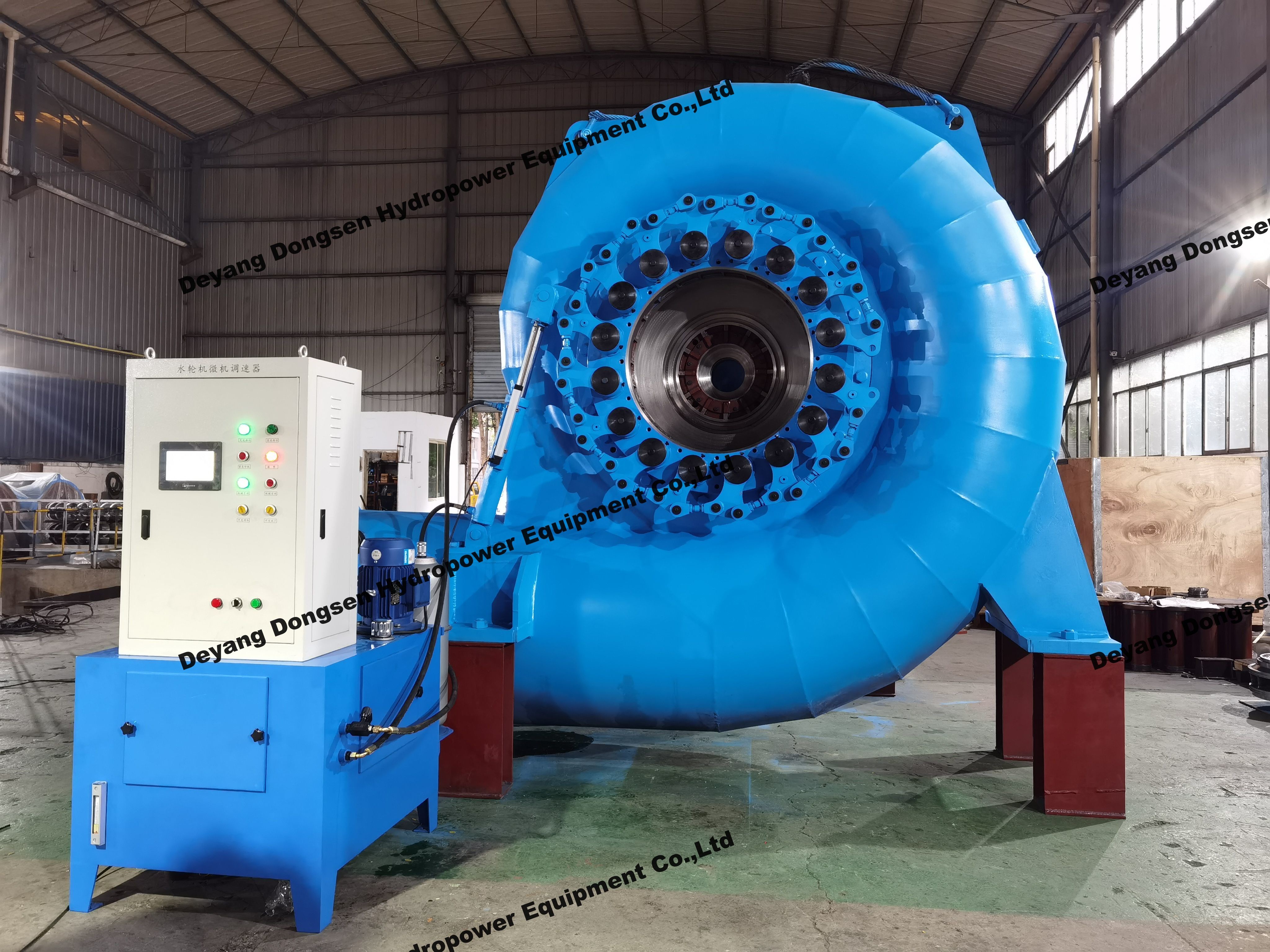 Brushless Excitation Mode Water Turbine Generator for Hydropower Generation