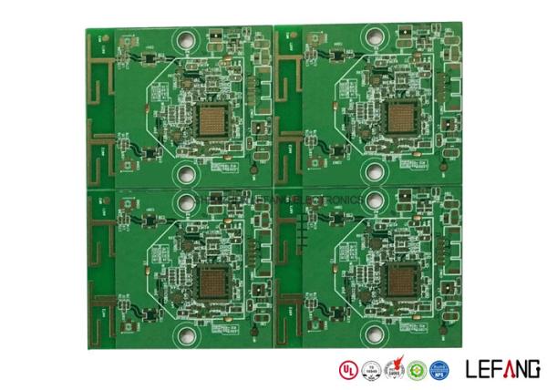 Enig Multilayer FR4 Prototype Printed Circuit Board For Security Alarm Mainframe