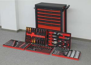 Wholesale Red &amp; Black Metal Premium Tool Chest Professional Movable Tool Cabinet from china suppliers