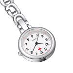 ALK FOB Nurse Pocket Watch Black Nurse Watch Keychain Hospital Clock Pink