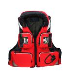 Nylon Lifesaving Waterproof Water Sport Life Jacket Blue Fishing Life Vest For