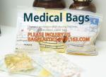 meidical bags, zipper medicine bags, zipper biohazard bag, hospital zipper bags,