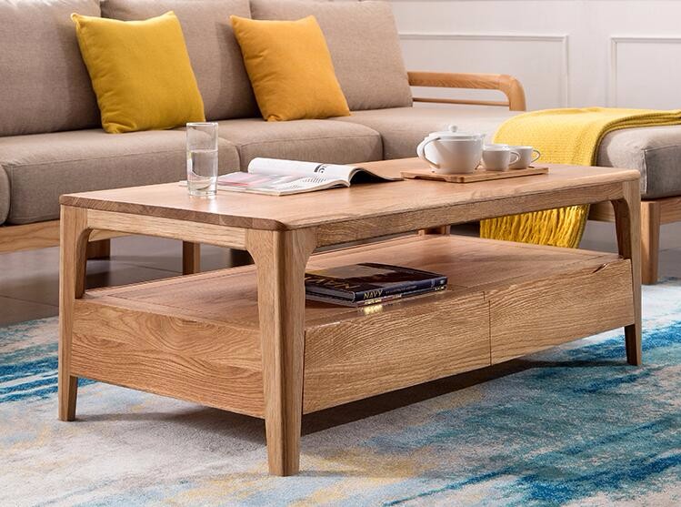 Coffee Table Square Wooden Chrome China Supplier Italian Design