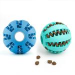 2.8'' Dog Teeth Cleaning Ball Pet Supplies Accessories Rubber Treat Ball For