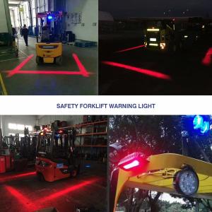 Wholesale Red Zone Forklift Danger Zone Warning Light,Forklift Halo Light, Side-Mount Pedestrian Safety light from china suppliers