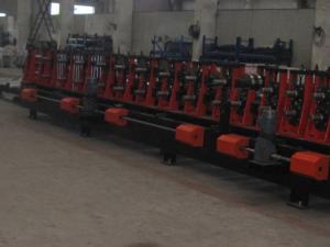 Carbon Steel Plate Strip C/Z Purlin Roll Forming Machine Auto Changeable and Automatic Controlled By Japan Panasonic PLC