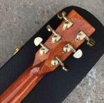 All KOA wood classic acoustic guitar,Flower Ebony Fingerboard,Real Abalone