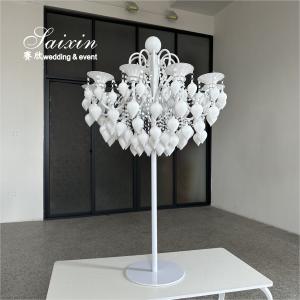 Wholesale Gorgeous Wedding Decorative White Chandelier Candelabra For Centerpieces from china suppliers